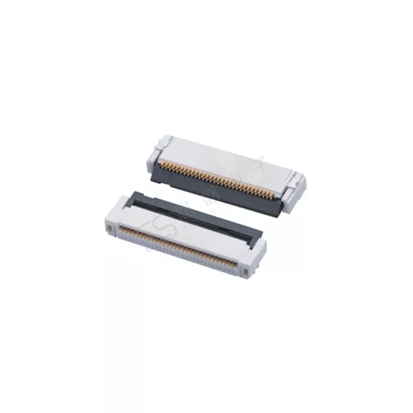 0.5-nP 前插后翻全镀金H2.6 FPC连接器